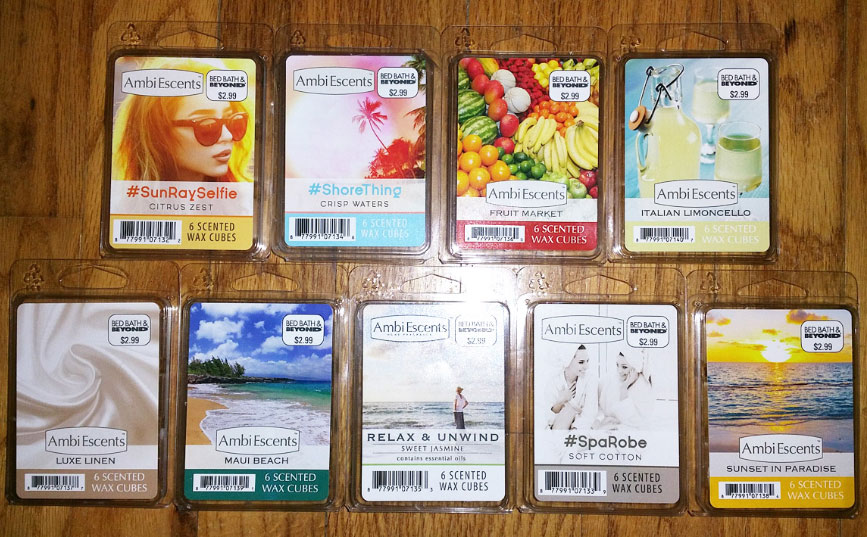 AmbiEscents Wax Melt Reviews - January 2018