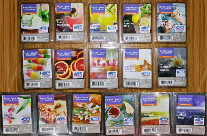 Better Homes & Gardens Wax Melt Reviews from Walmart - Spring 2018