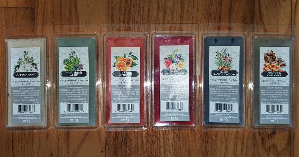 Big Lots Living Colors Wax Melts Reviews - August 2021