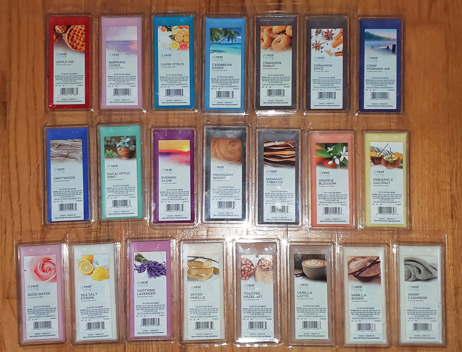 Real Living (Big Lots) Wax Melts Reviews - October 2021