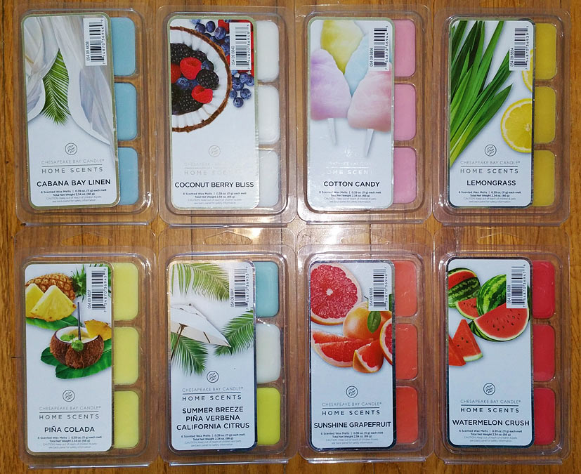 Chesapeake Bay Wax Melt Reviews - April 2019