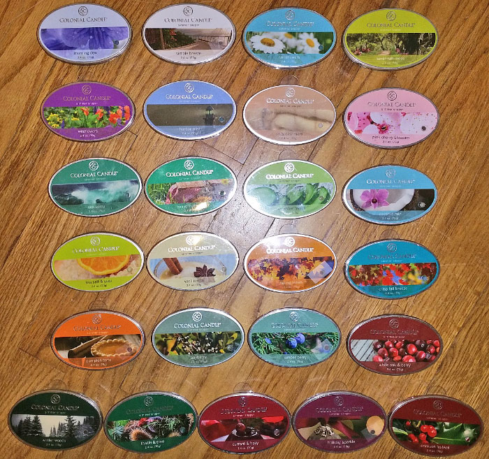 Colonial Candle Wax Melt Reviews 2016