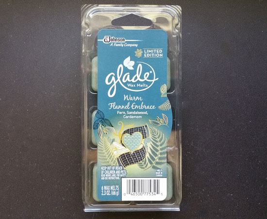 Glade Warm Flannel Embrace Wax Melt Reviews