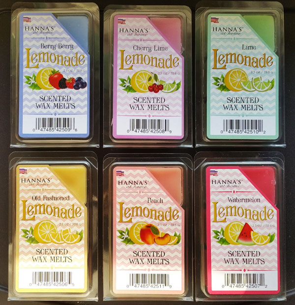 Hanna's Candle (Candlemart) Lemonade Wax Melt Reviews