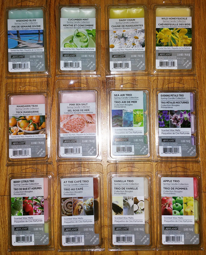 Michaels (Ashland) Wax Melts Reviews - Spring 2017