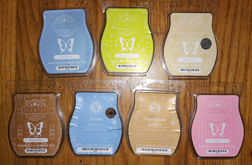 Scentsy Bars Wax Melt Reviews - November 2018