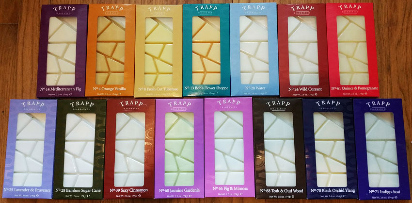 Trapp Fragrances (Candles) Wax Melt Reviews