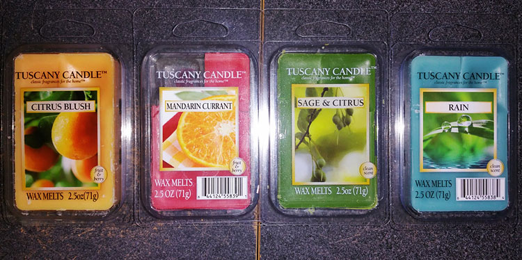 Tuscany Candle Wax Melts Reviews
