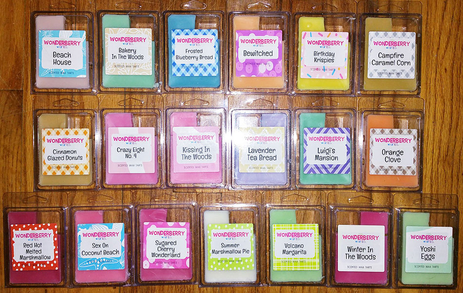 Wonderberry Wax Co. Wax Tart Reviews
