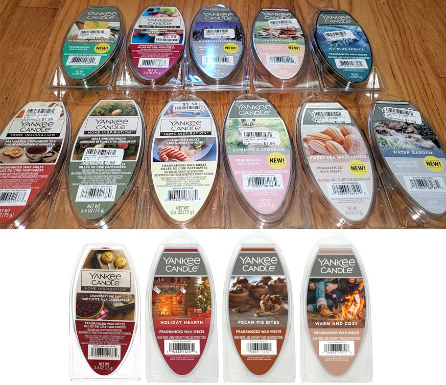 Yankee Candle Wax Melt Reviews - October 2020